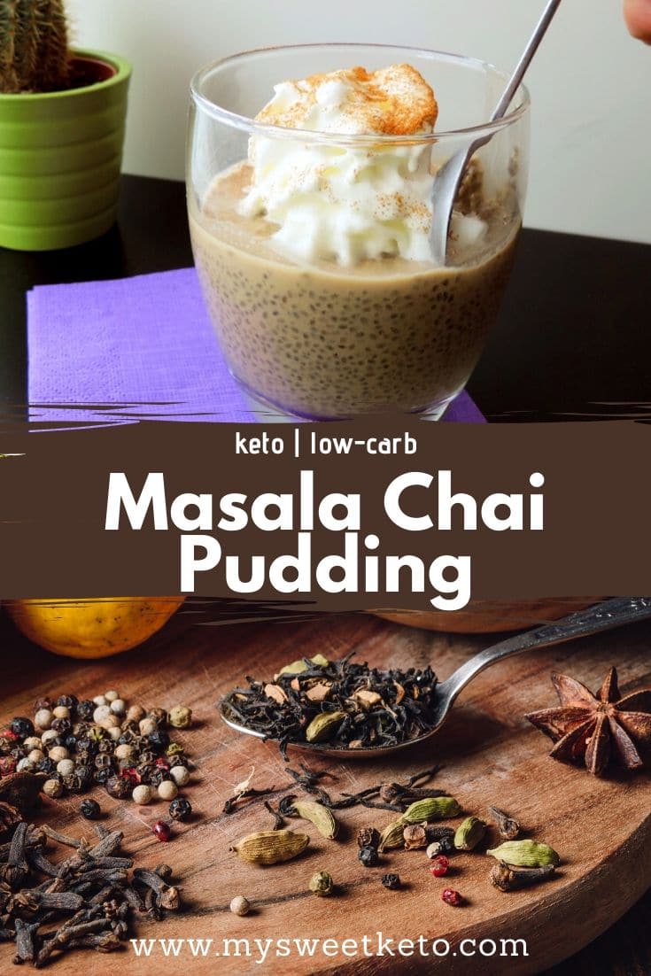 Do you like the smell and taste of masala chai as much as I do? For those of you who might not know, masala actually means mixture of spices. #keto