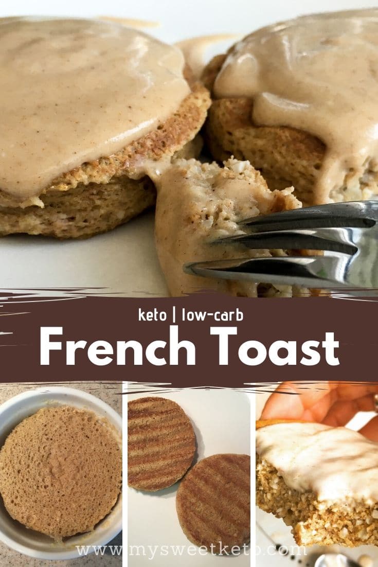 As far as breakfast goes, it has to be prepared quickly, right? Well, all inclusive keto french toast is just the thing! #keto #ketofrenchtoast