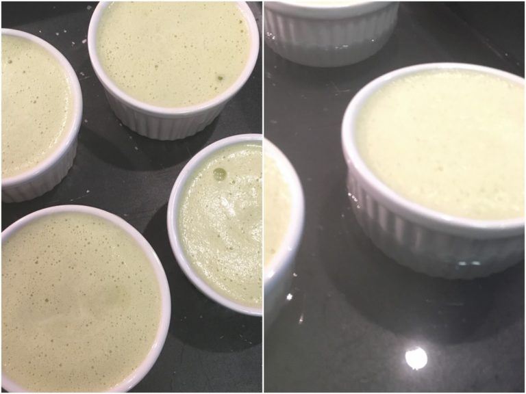 Keto Matcha Creme Brulee