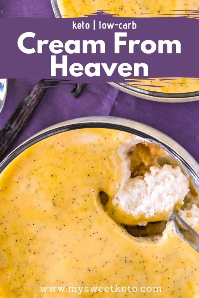 Natas do Ceu is Portuguese for Cream from Heaven. It's one of the country's most traditional desserts. This is a recipe for KETO version. #keto #lowcarb