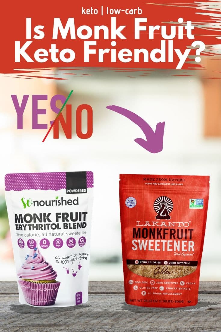 Monk fruit is keto friendly and is a beautiful ingredient. It is worthy of use in your keto kitchen. Check our keto recipes section and give it a try. #keto #monkfruit