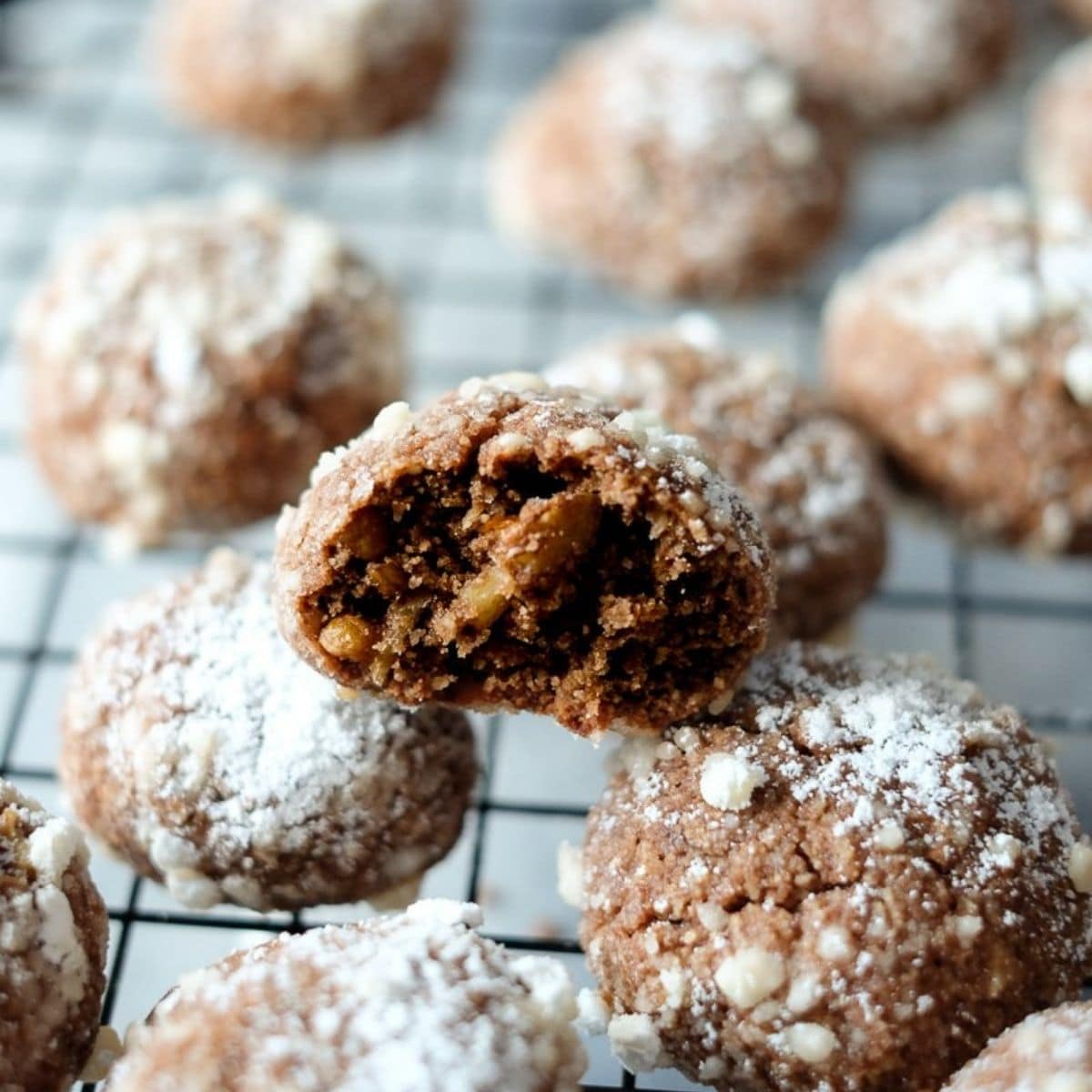 When all the keto cookie recipes are not enough for you, here are the chewy, yummy, chocolatey, nutty Keto Crackle Cookies!