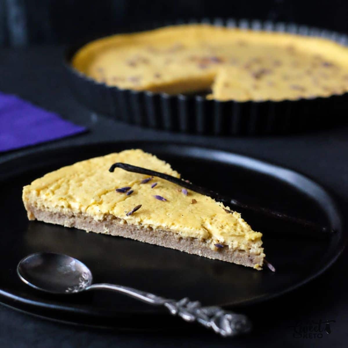 Egg Fast Custard Tart is for anyone who likes eggs and desserts
