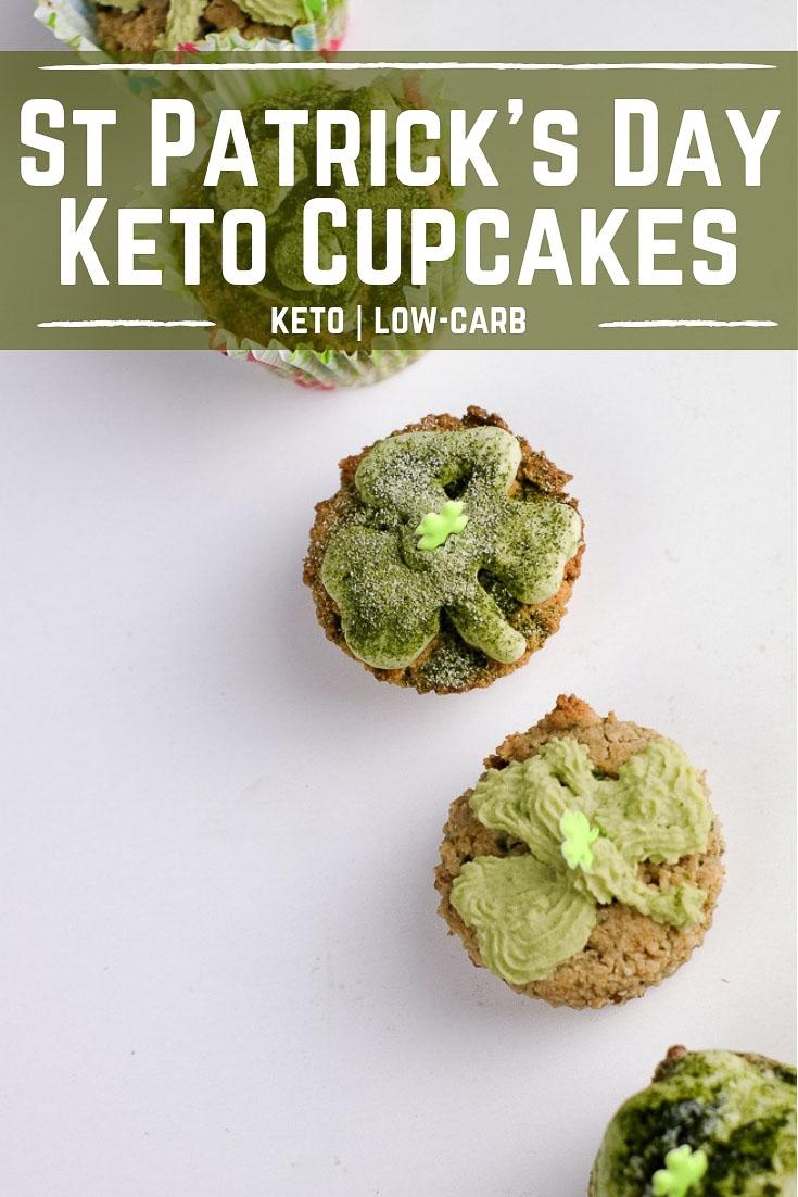 If you celebrate March 17th, try the St Patrick's Day Keto Cupcakes. No grains, no artificial colors. Perfectly guilt-free keto cupcakes!