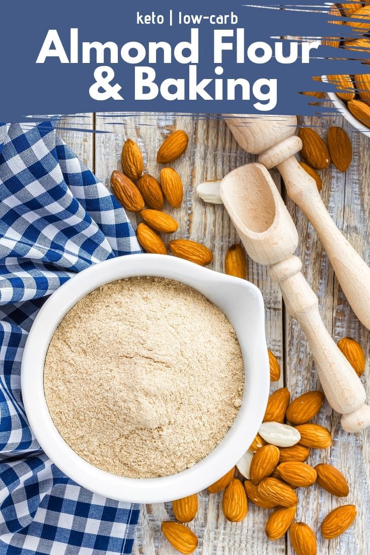Almond flour is nutritious and very useful for low carb and keto baking without an overpowering flavor that would alter the finished product. #keto #ketoalmondflour via @mysweetketo