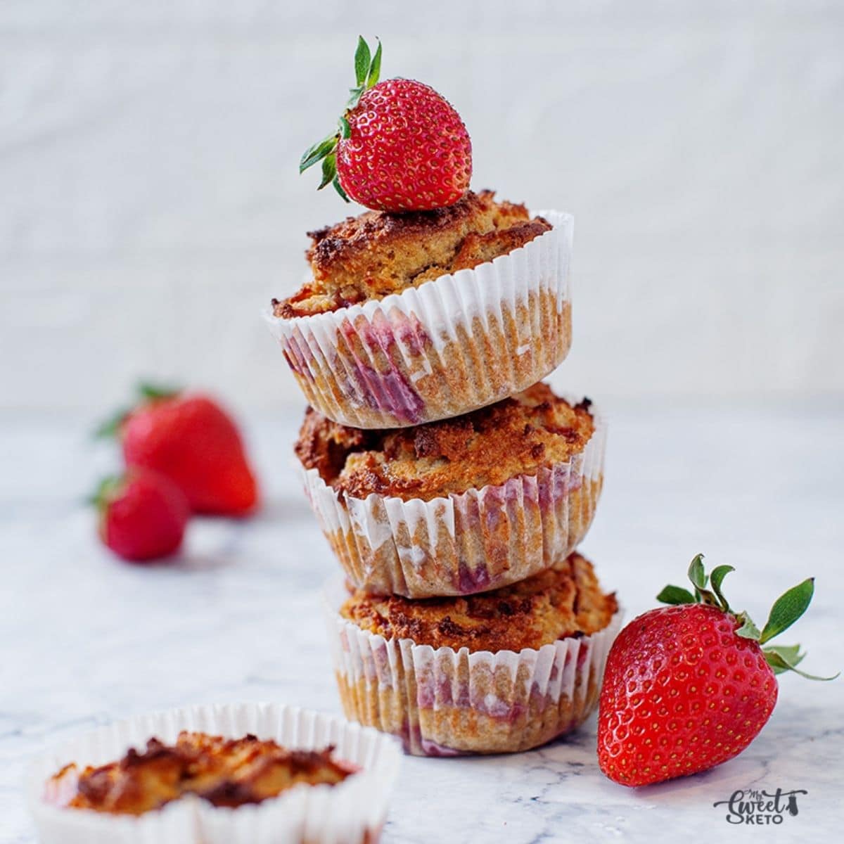 Having these quick-to-make baby-friendly low-carb strawberry muffins around means the whole family can have a healthy and nurturing snack.