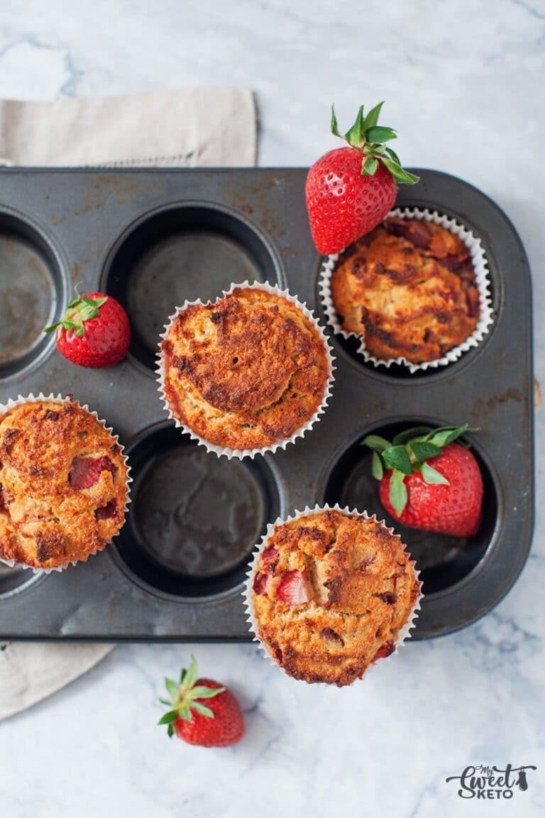 Having these quick-to-make baby-friendly low-carb strawberry muffins around means the whole family can have a healthy and nurturing snack.