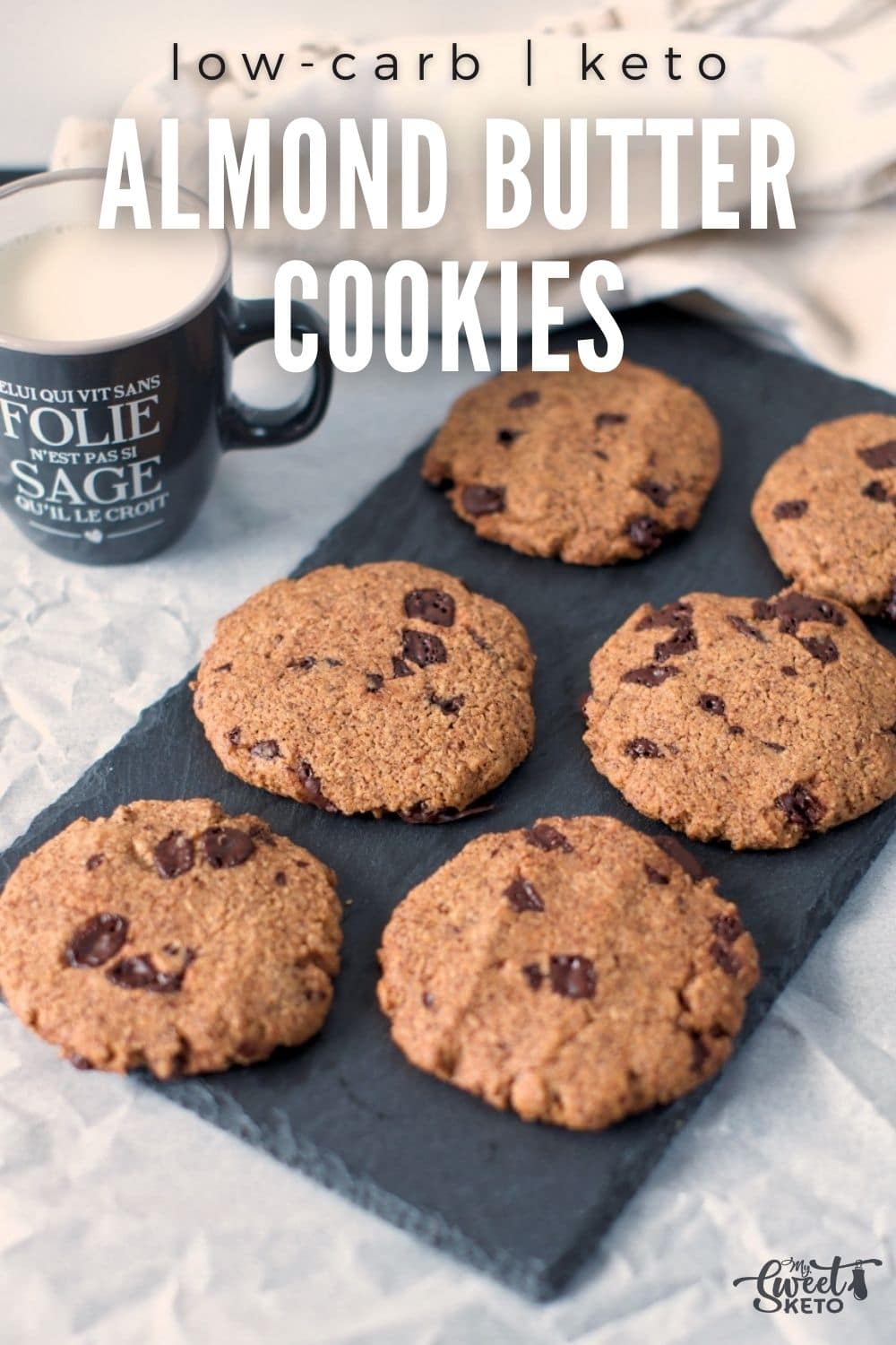 These keto almond butter cookies are amazingly quick and easy to make. In just a few minutes you'll be able to enjoy the rich almond flavors.